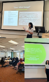 Akshya Saxena, Ph.D., Vanderbilt University lecturing at SCU