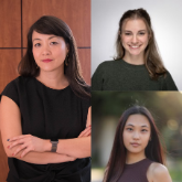 Chan Thai (left), Jacqui Villarreal (top right), Jacqueline Thai (bottom right)