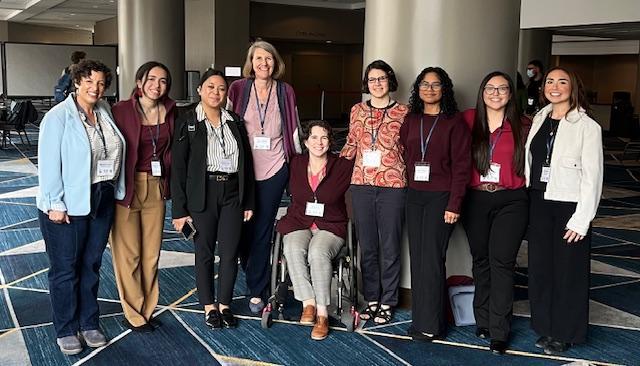 SCU sociologists attending PSA 2025.