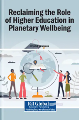 Book cover of Reclaiming the Role of Higher Education in Planetary Wellbeing