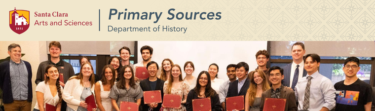 History Department Primary Sources header