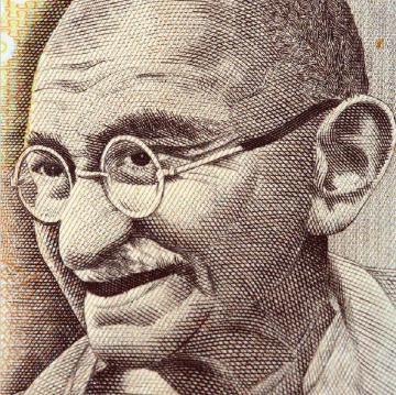 Square Art Gandhi