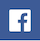 Facebook small icon with white 