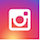 Instagram small icon with gradient background.