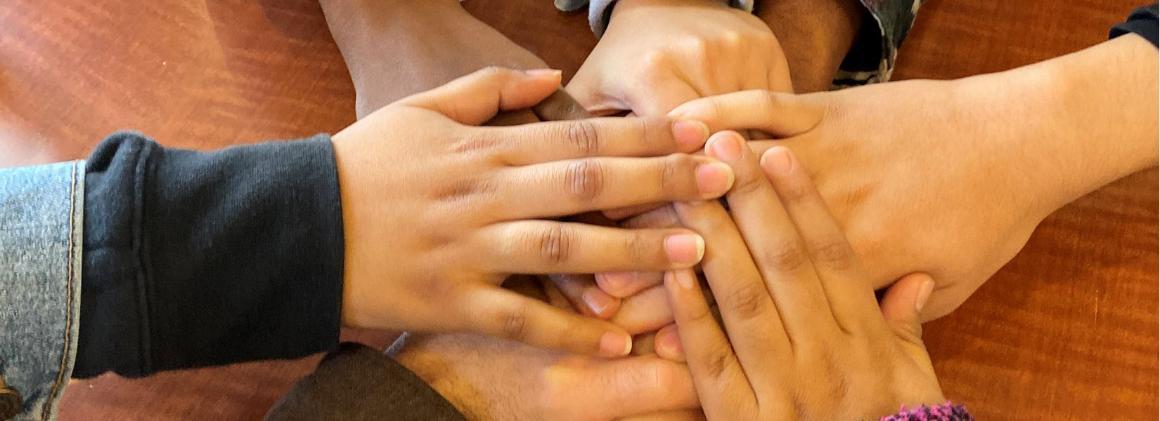 East LA Immersion - student hands 2