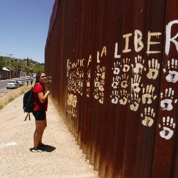 Looking at border wall 2