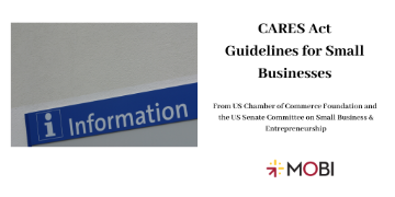 Twitter post of CARES Guide