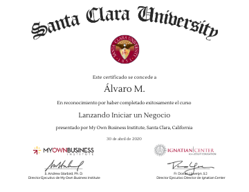 Image of Lanzando MOBI Certificate
