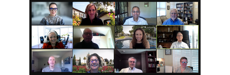 Screenshot of spring MOBI Advisory Board Meeting