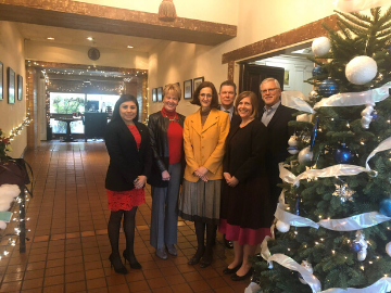 MOBI Director, LSB Dean, and members of Mexican Consulate