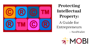 Graphic with copyright and trademark symbols