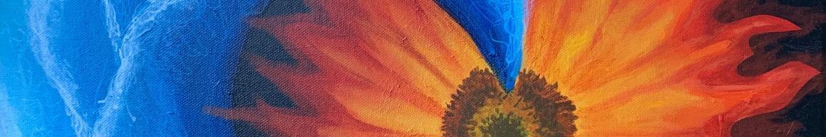 Artwork of flower from Explore Journal 2020