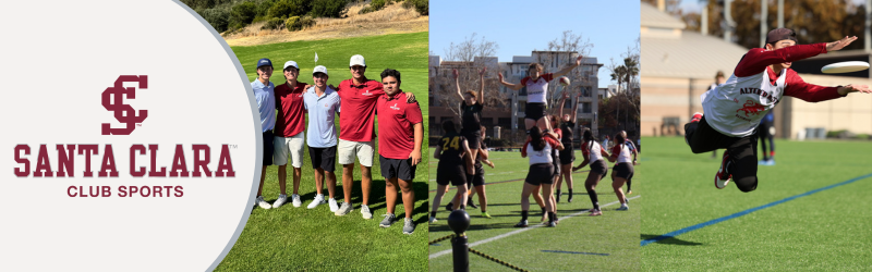 Club Golf, Women's Rugby, Men's Ultimate