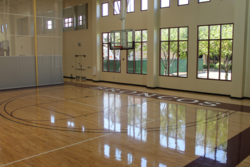 image of empty Malley basketball court