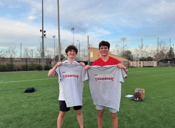 The winner of the cornhole tournament