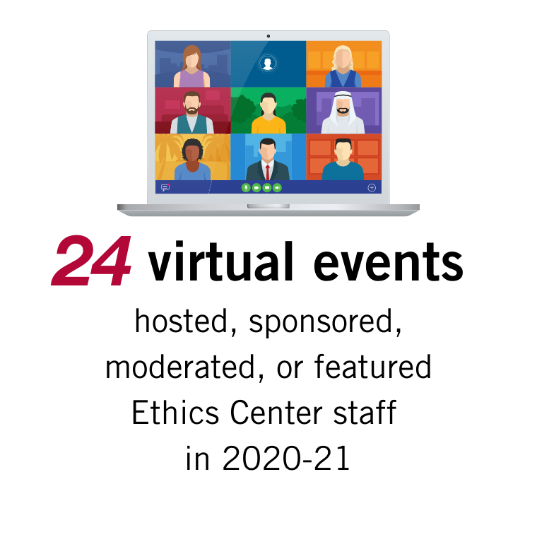 By the Numbers 2020-21 24 Events.