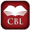 CBL logo with an open book icon on a red background.