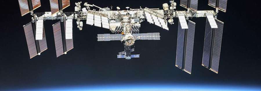 Photo of the International Space Station/NASA