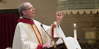 Jesuit leading mass